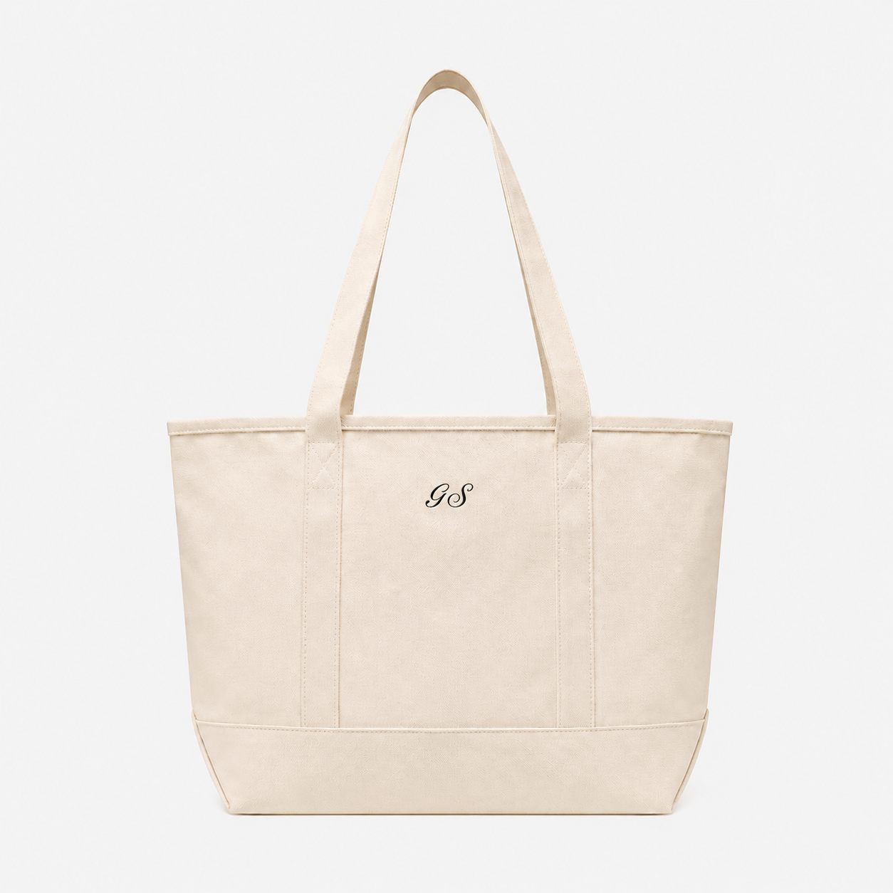 Monogram Canvas Tote