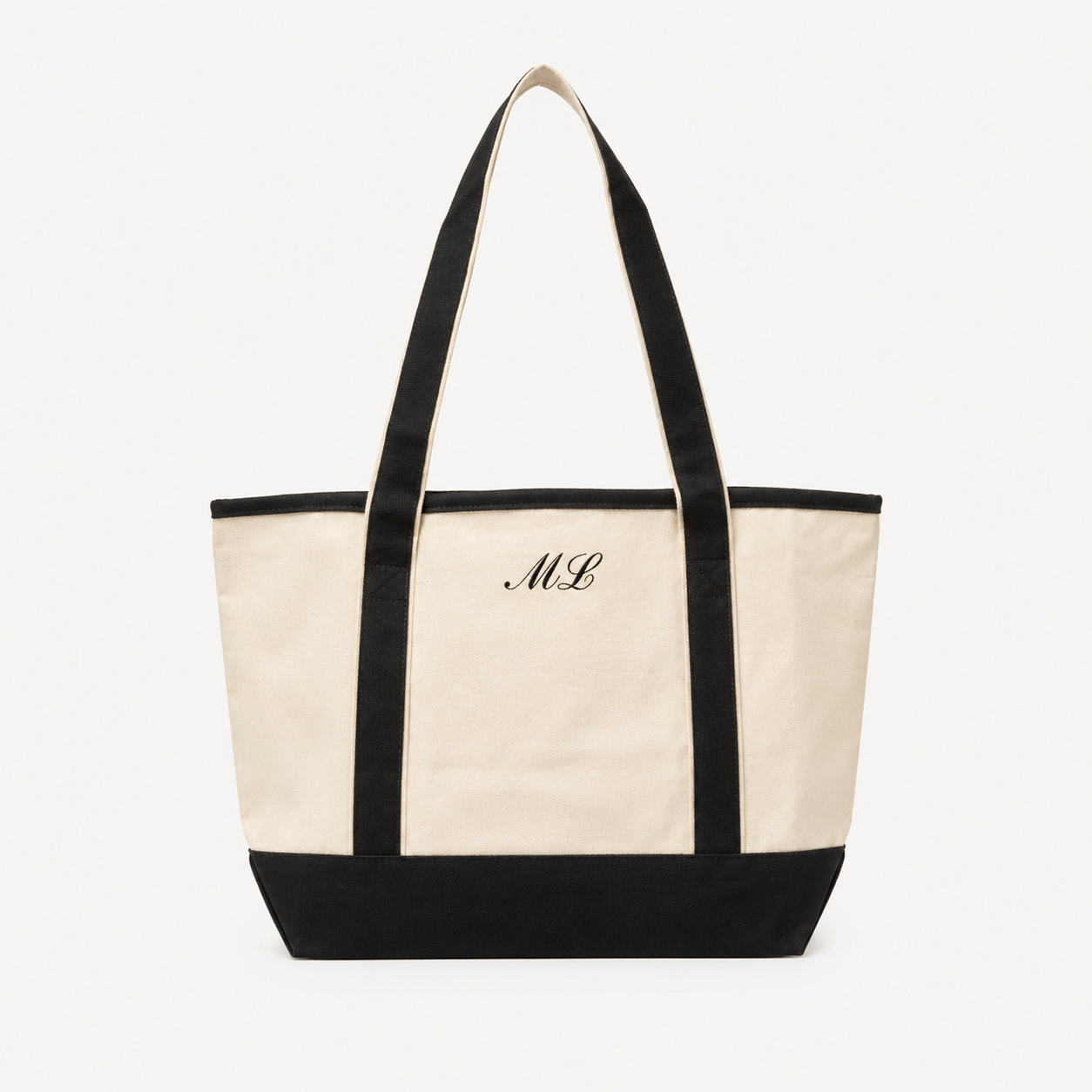 Monogram Canvas Tote