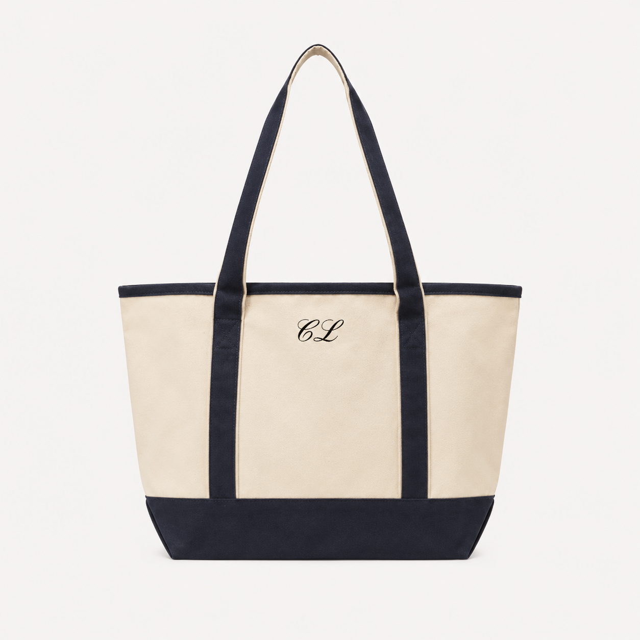 Monogram Canvas Tote