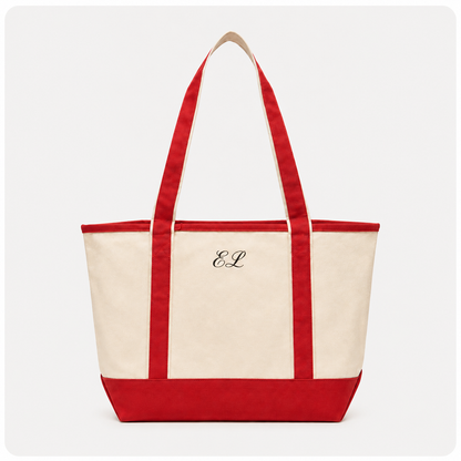 Monogram Canvas Tote