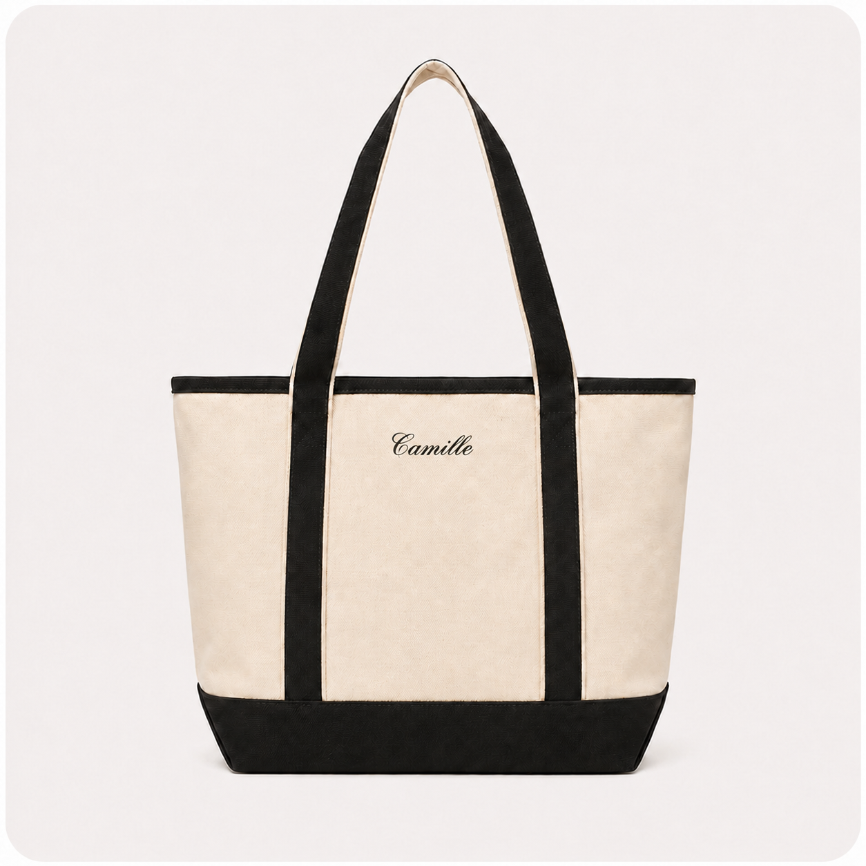Name Canvas Tote