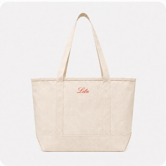 Name Canvas Tote