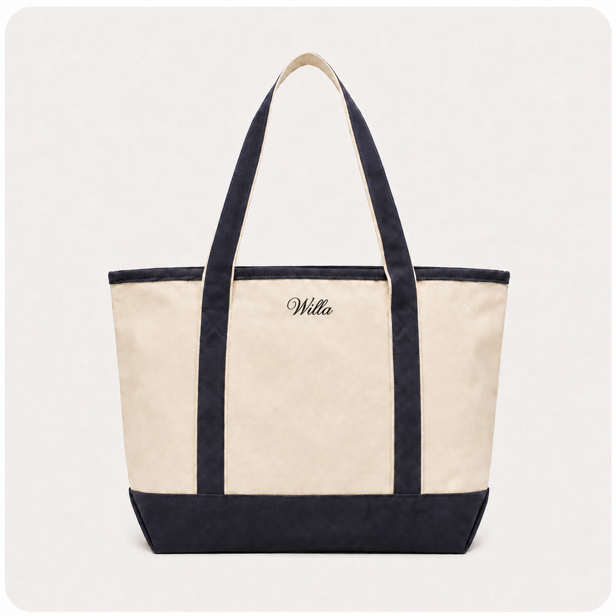 Name Canvas Tote