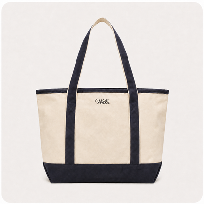 Name Canvas Tote