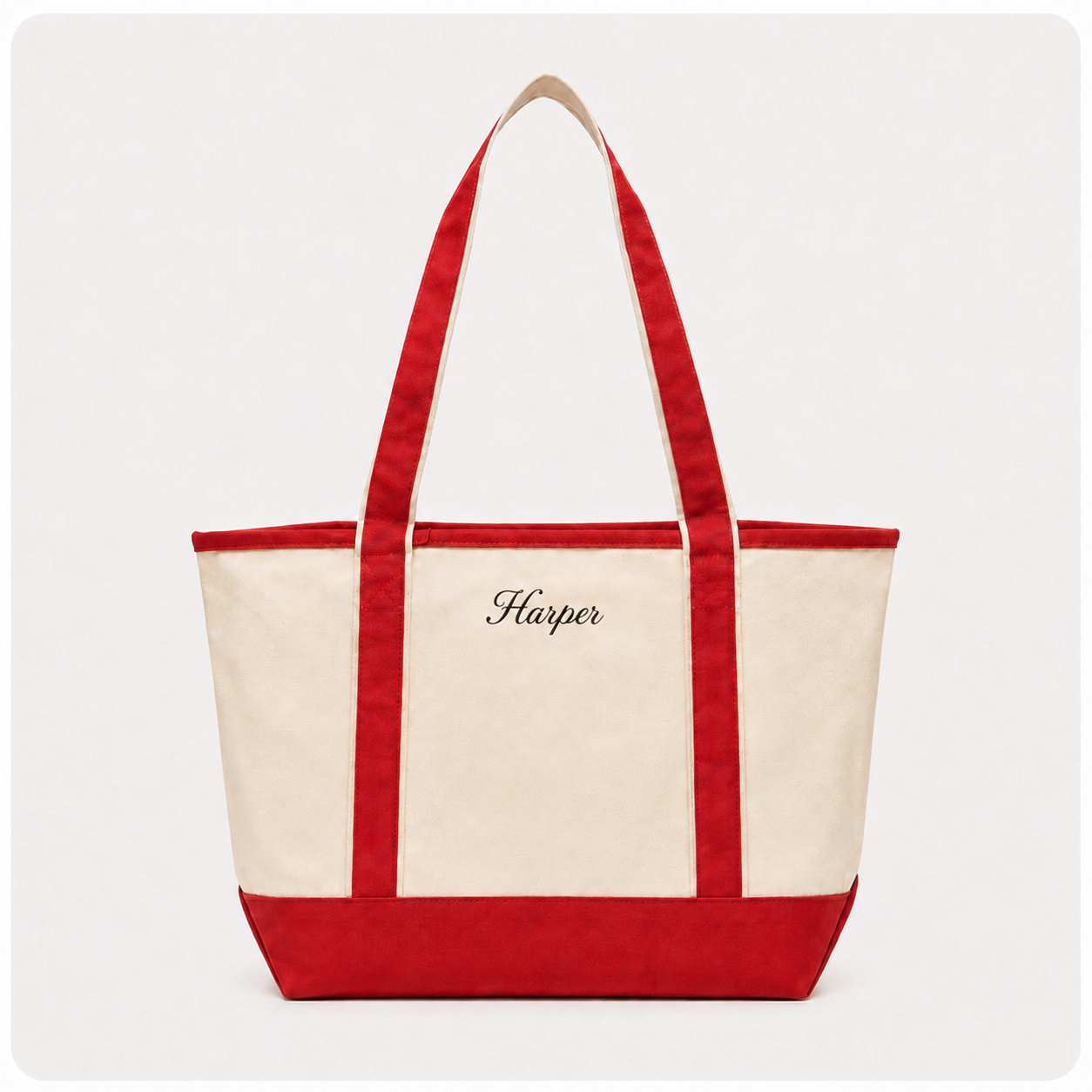 Name Canvas Tote